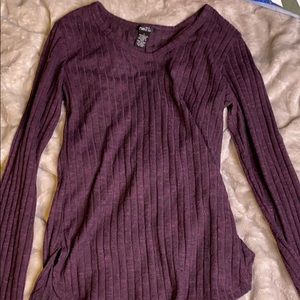 Dark Purple Rue 21 Sweater